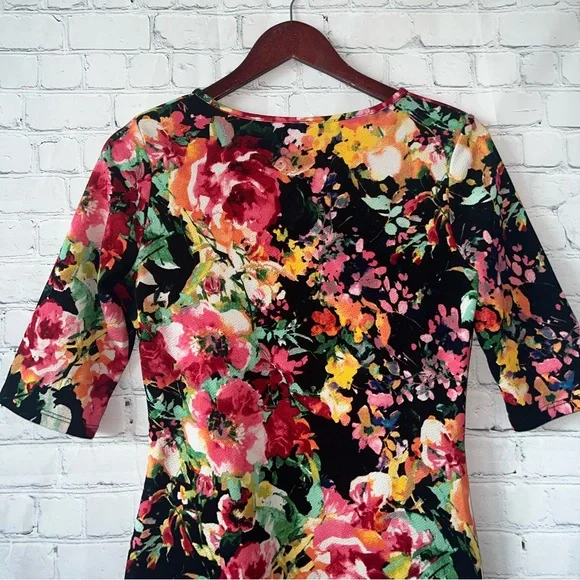 Pink Blush Multicolor Floral cute dress size M - Picture 10 of 11
